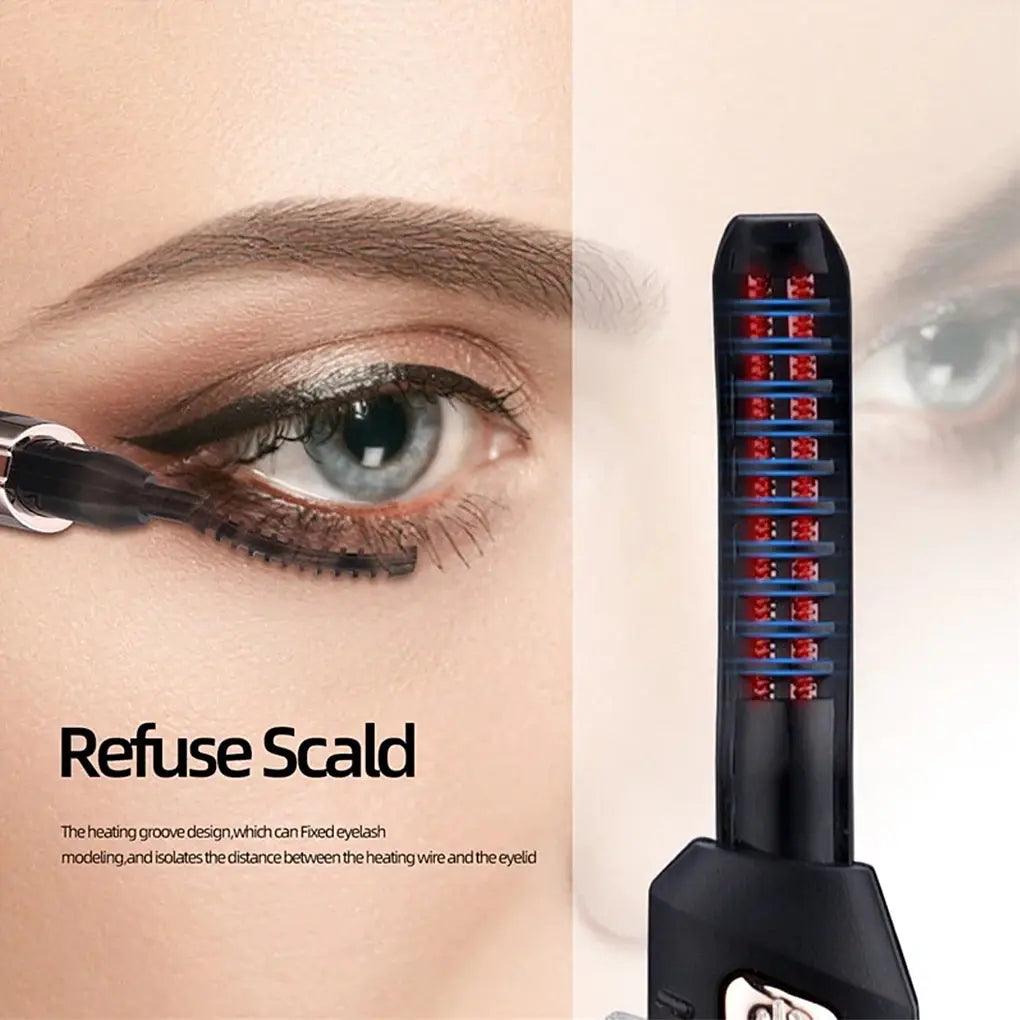 USB Charging Heated Eyelash Curler - BeautyPulse