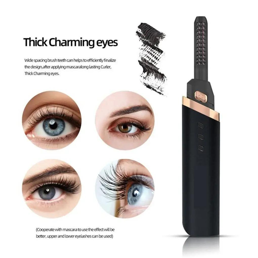 USB Charging Heated Eyelash Curler - BeautyPulse